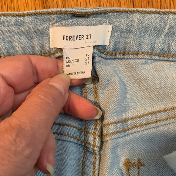 Raw slit hem flare jeans - Picture 9 of 10